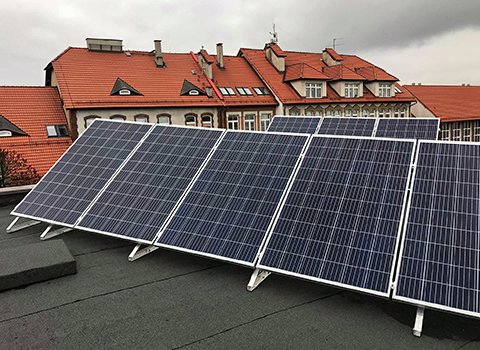 Przykładowa instalacja solarna